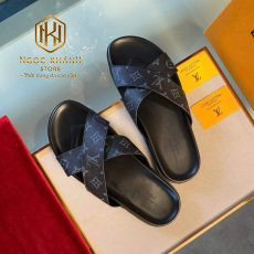 Dép nam Louis Vuitton quai chéo