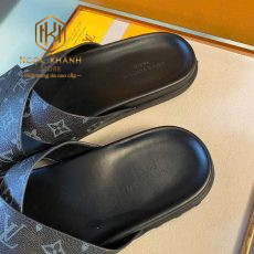 Dép nam Louis Vuitton quai chéo