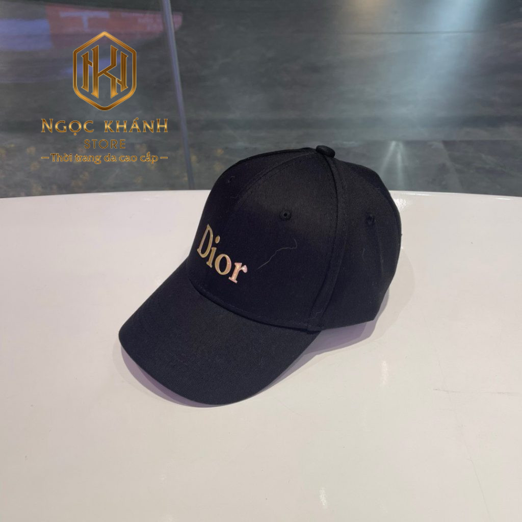 Mũ nam Dior màu đen