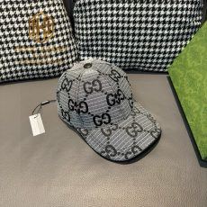 mu nam gucci hoa tiet logo mau ghi 8