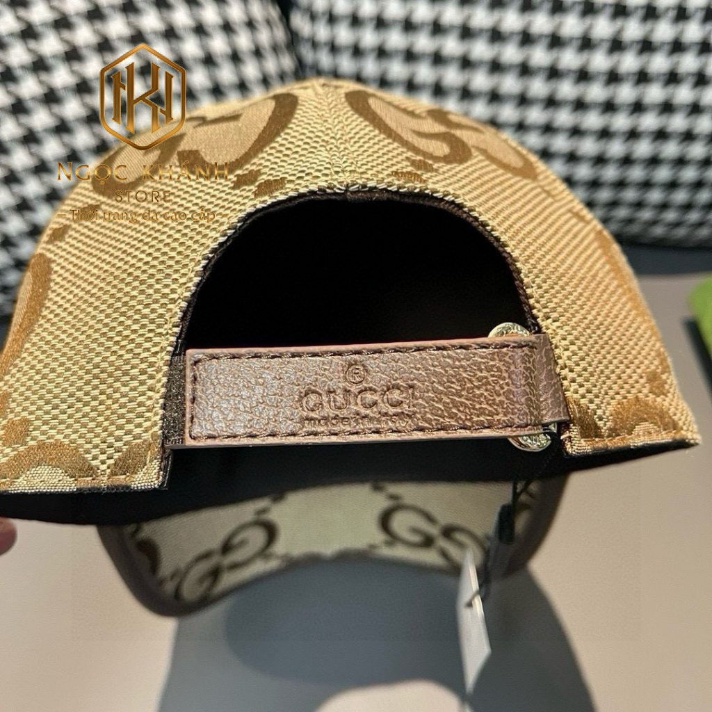 Mũ nam Gucci màu nâu