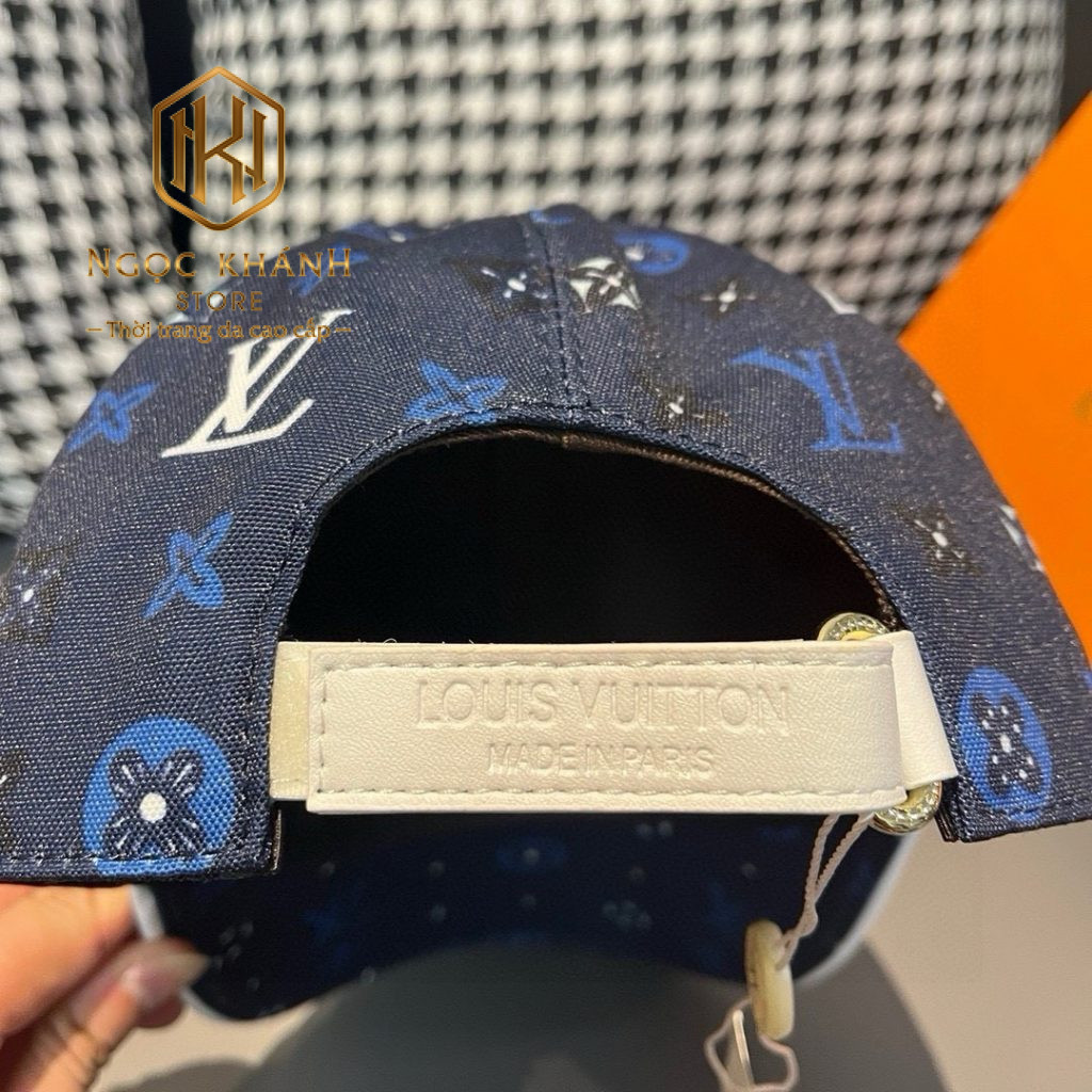 Mũ nam Louis Vuitton màu xanh