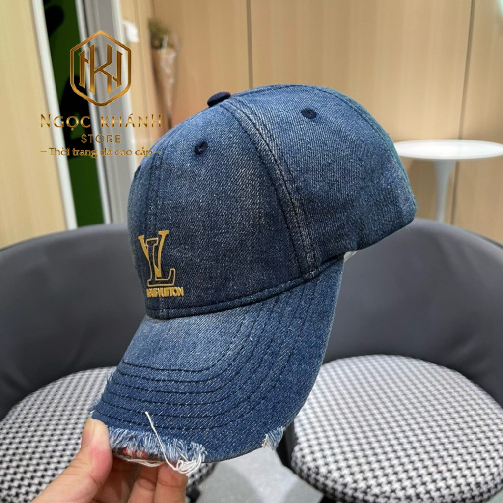 Mũ nam Louis Vuitton màu xanh