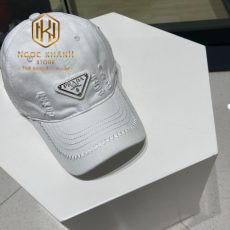 Mũ nam Prada màu trắng