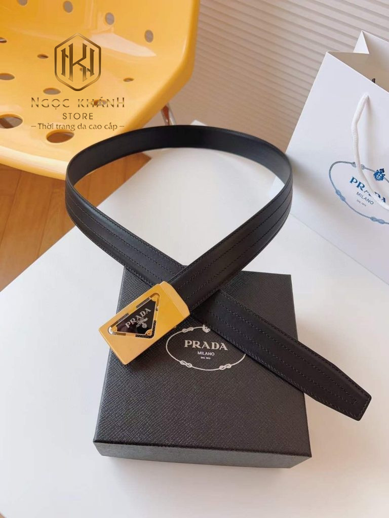 Thắt lưng Prada nam