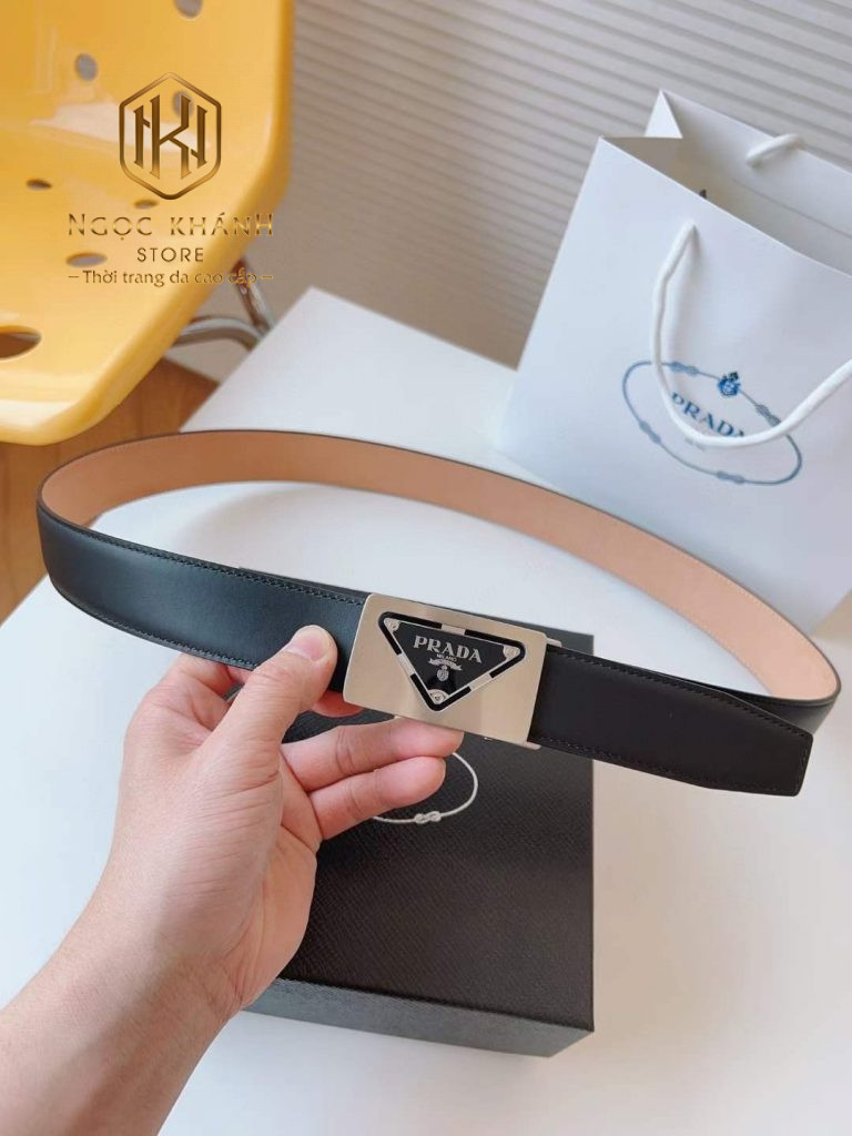 Thắt lưng Prada nam