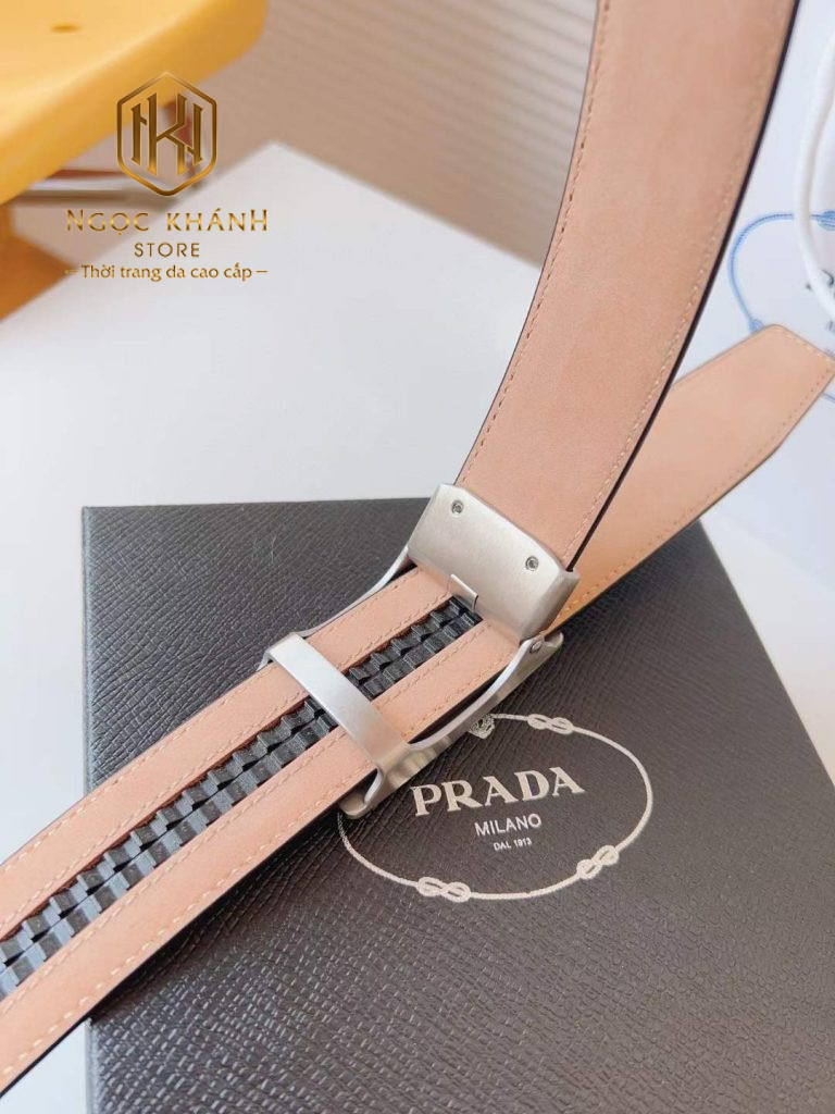 Thắt lưng Prada nam