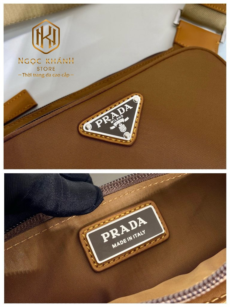 Túi đeo chéo nam Prada