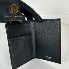 Ví nam Prada gấp đứng