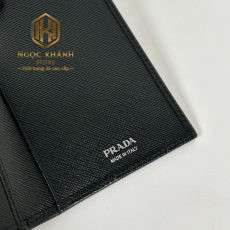 Ví nam Prada gấp đứng