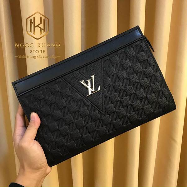 Top 11+ mẫu ví LV caro sang - xịn - mịn, giá tốt tại Ngọc Khánh Store 12 Ví LV caro