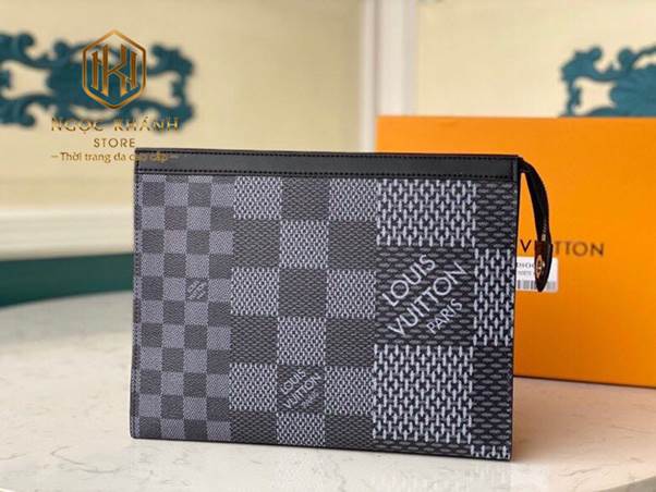 Top 11+ mẫu ví LV caro sang - xịn - mịn, giá tốt tại Ngọc Khánh Store 13 Ví LV caro