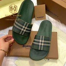 Dép Burberry nam quai ngang