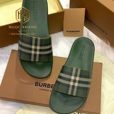 Dép Burberry nam quai ngang