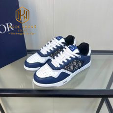 Giày nam Dior cột dây màu xanh