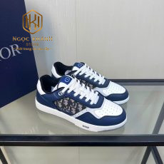 Giày nam Dior cột dây màu xanh