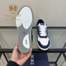 Giày nam Dior cột dây màu xanh