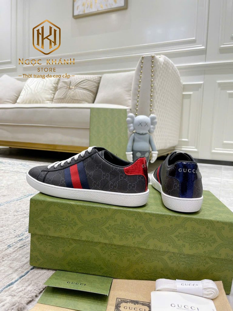 Giày nam Gucci màu xám