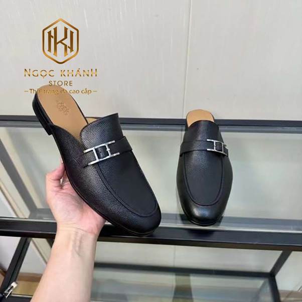 Review top giày sục Hermes nam hàng hiệu, chất lượng được tìm mua nhiều nhất hiện nay 3 sục hermes nam