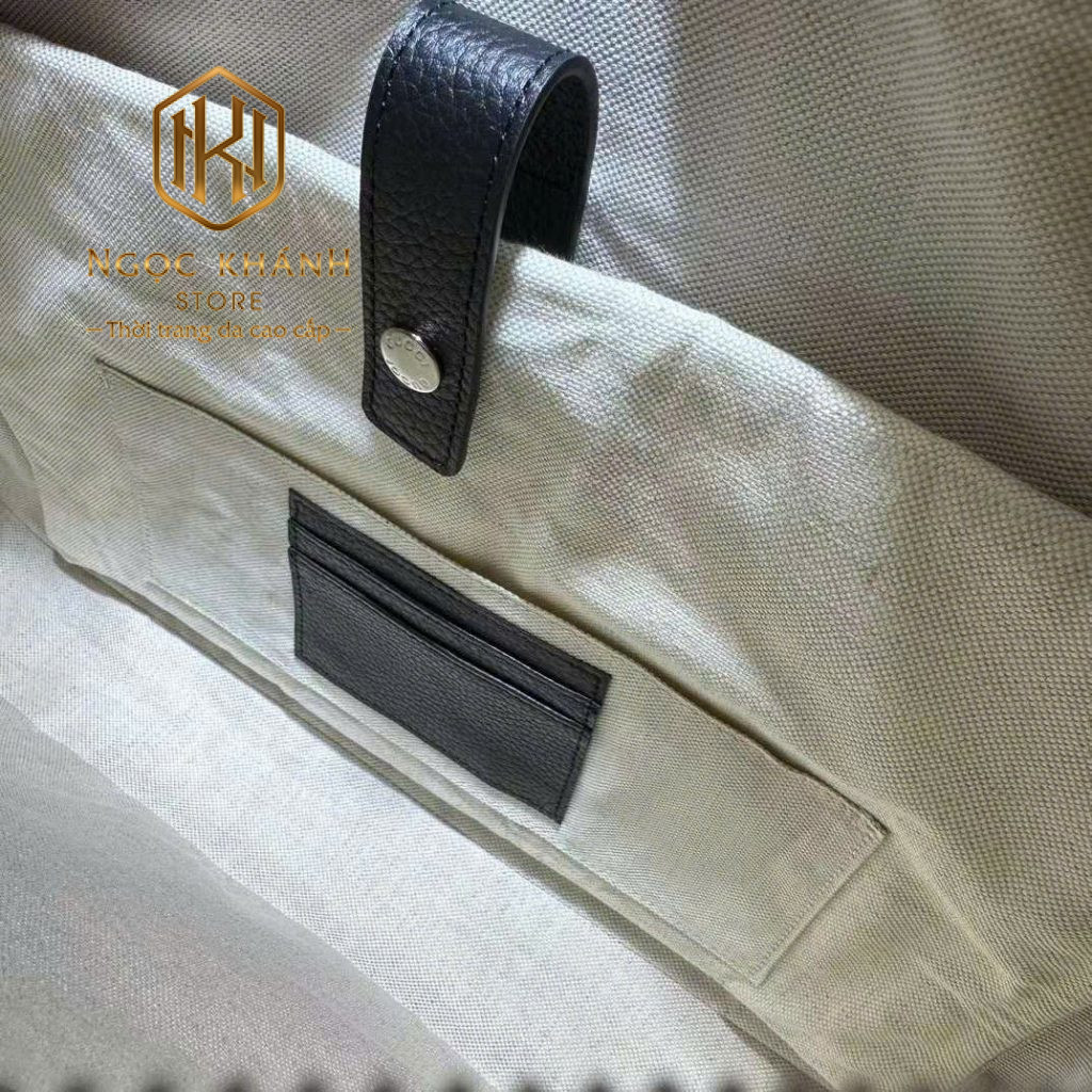 TÚI XÁCH NAM GUCCI HỌA TIẾT LOGO DẬP NỔI MÀU ĐEN TXGC12 10 Túi xách nam Gucci