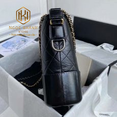 tui xach nu chanel da tron phoi may chi hinh tram mau den 9