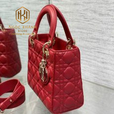 Túi xách nữ Dior Laddy màu đỏ