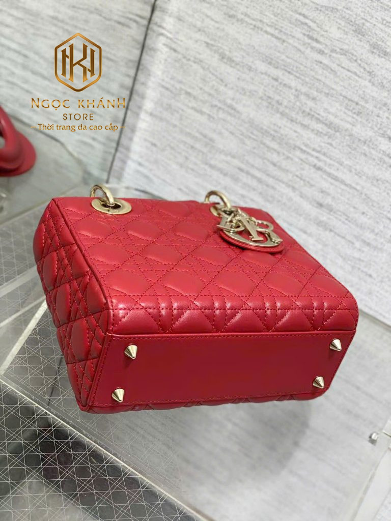 Túi xách nữ Dior Laddy màu đỏ