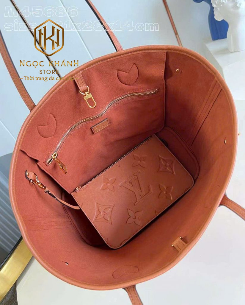 tui xach nu louis vuitton hoa tiet hoa logo mau trang be khoa hinh moi 5 1