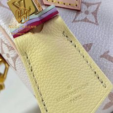 tui xach nu louis vuitton hoa tiet hoa logo mau trang be khoa hinh moi 5