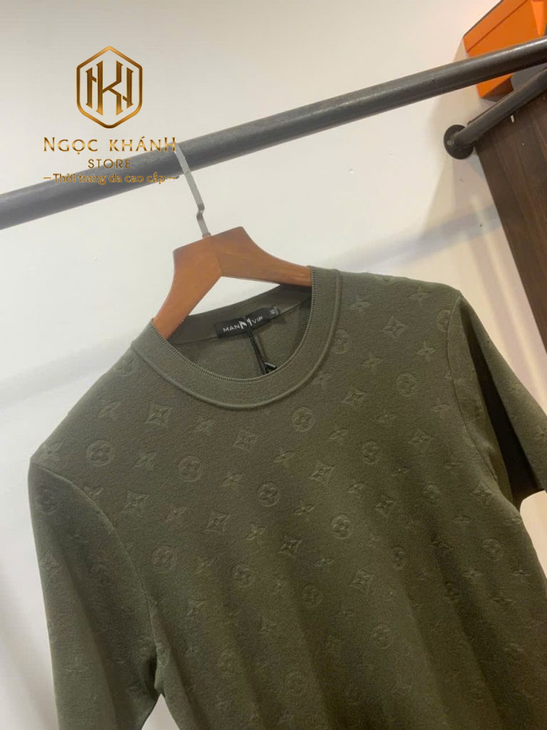 Áo len nam ngắn tay Louis Vuitton