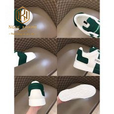 GIAY NAM DOLCE GABBANA MAU TRANG PHOI XANH LA HOA TIET LOGO CHU GND188