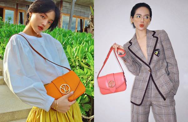 phối đồ với túi LV nữ 