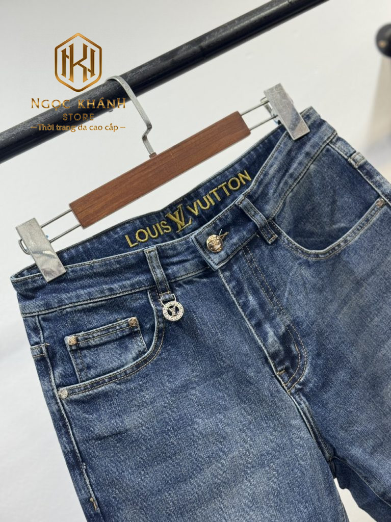 Quần bò Louis Vuitton nam