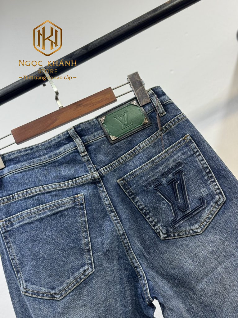 Quần bò Louis Vuitton nam