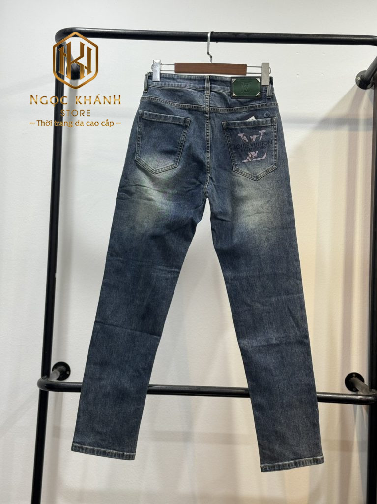 Quần bò Louis Vuitton nam