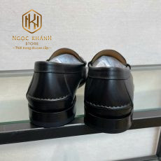 giay luoi nam gucci hoa tiet logo vang mau den like auth 6