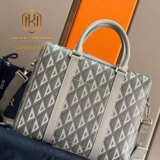 tui xach nam dior mau xam khoa trang tay xach 4