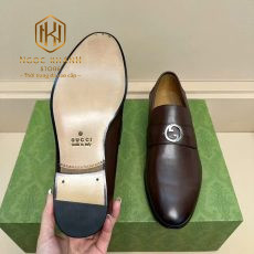 Giày lười Gucci đế cao