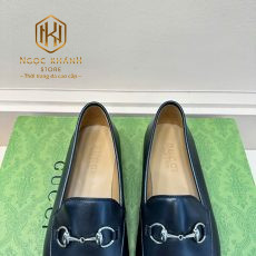 giay luoi gucci nam de cao mau den hoa tiet thanh likeauth 8