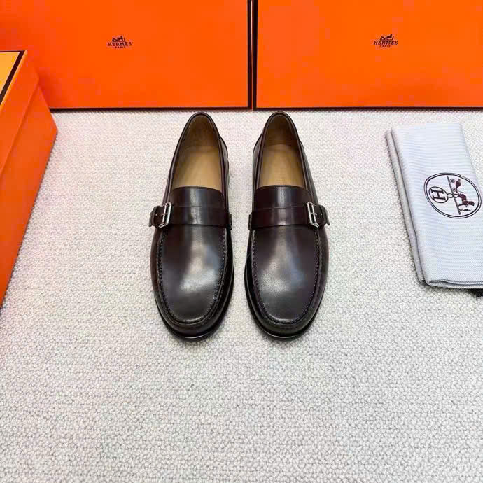 Giày lười Hermes nam
