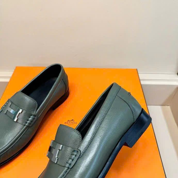 Giày lười Hermes nam