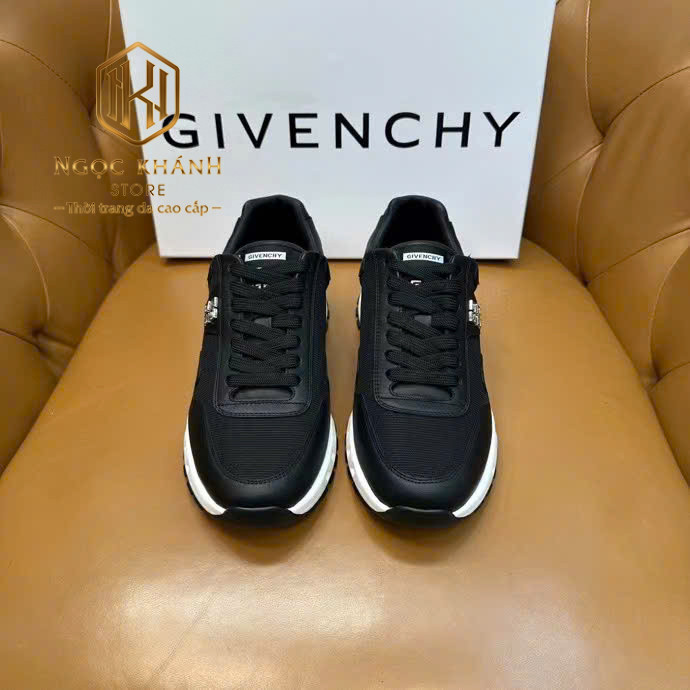 GIÀY NAM GIVENCHY MÀU ĐEN VIỀN DA TRƠN GNVC11 8 Giày nam Givenchy