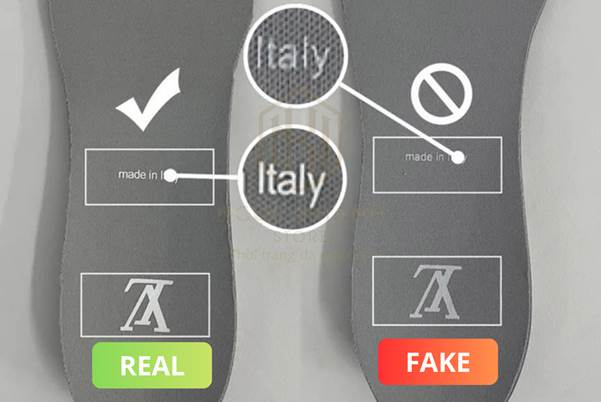 Cách check giày LV chính hãng: Mẹo phân biệt thật giả đơn giản 8 cach check giay lv chinh hang