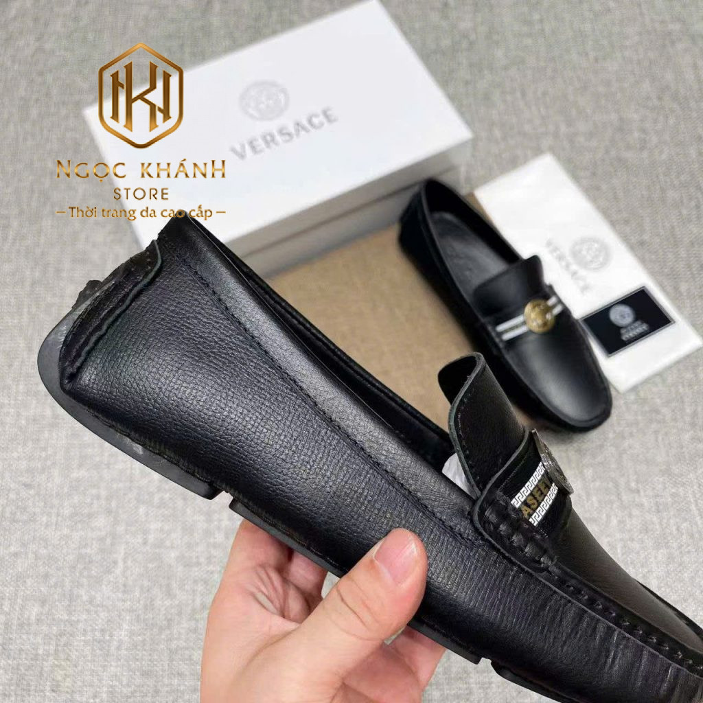 Giày lười Versace nam