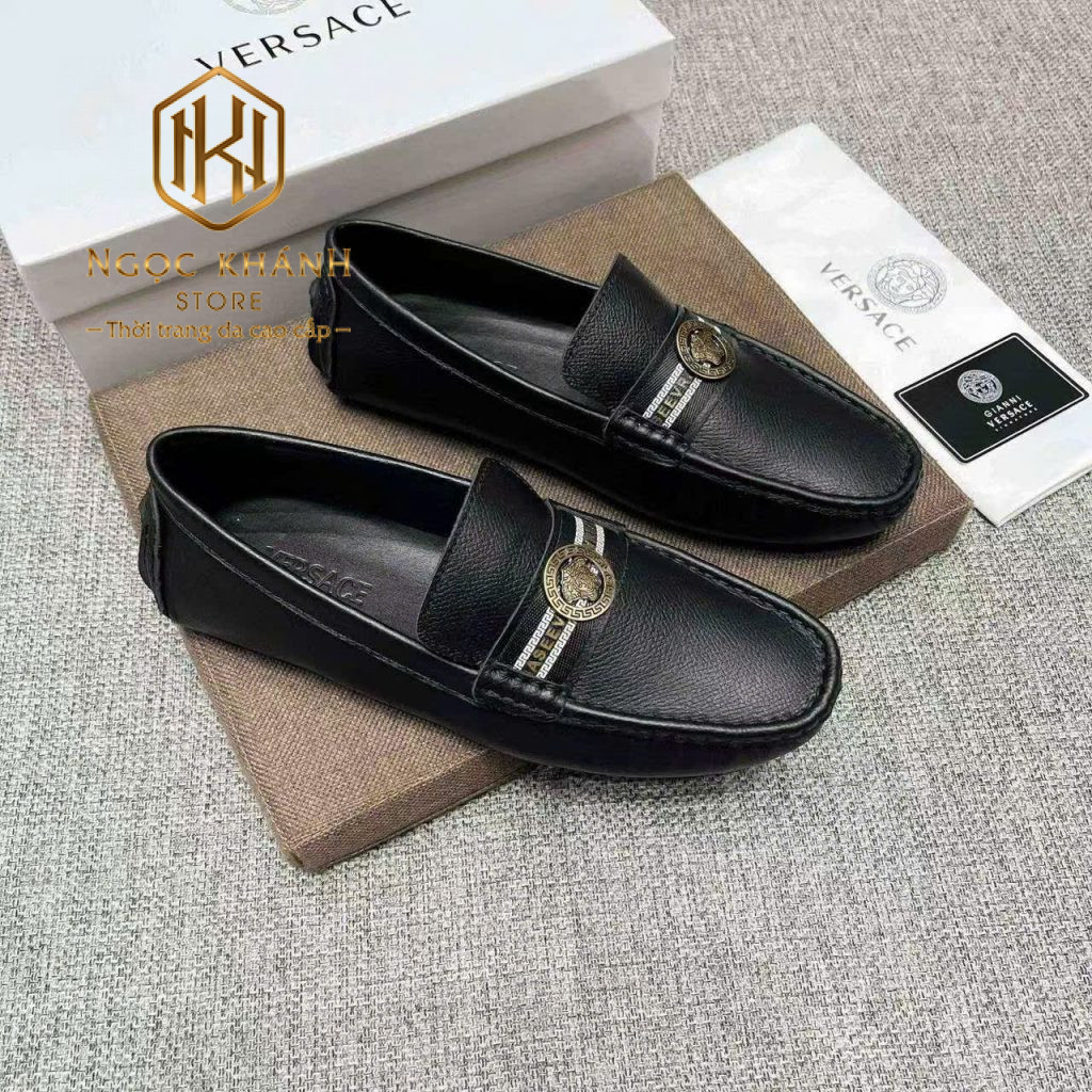 Giày lười Versace nam