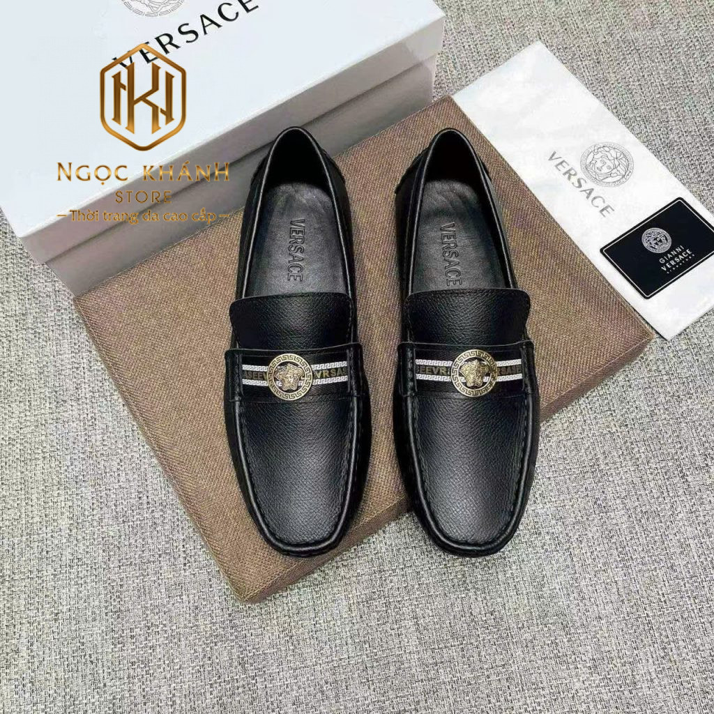 Giày lười Versace nam