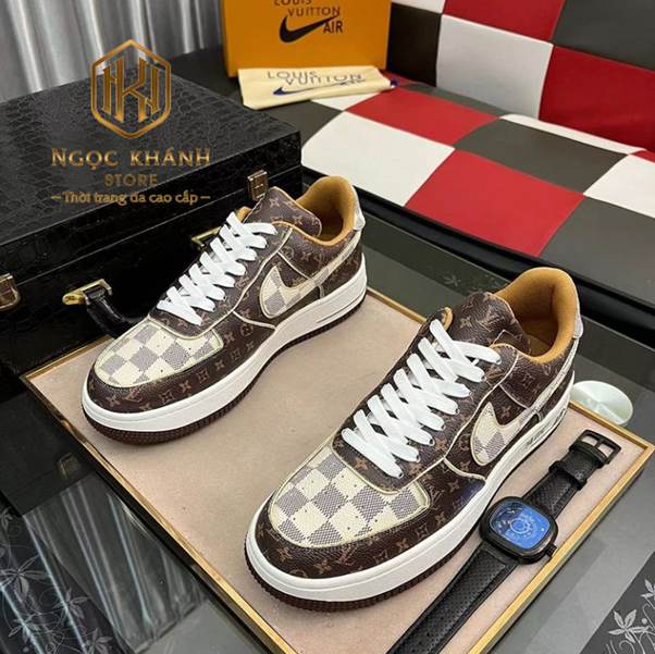 Khám phá mẫu giày Nike LV - Màn kết hợp đình đám của Nike & Louis Vuitton 6 giay nike lv