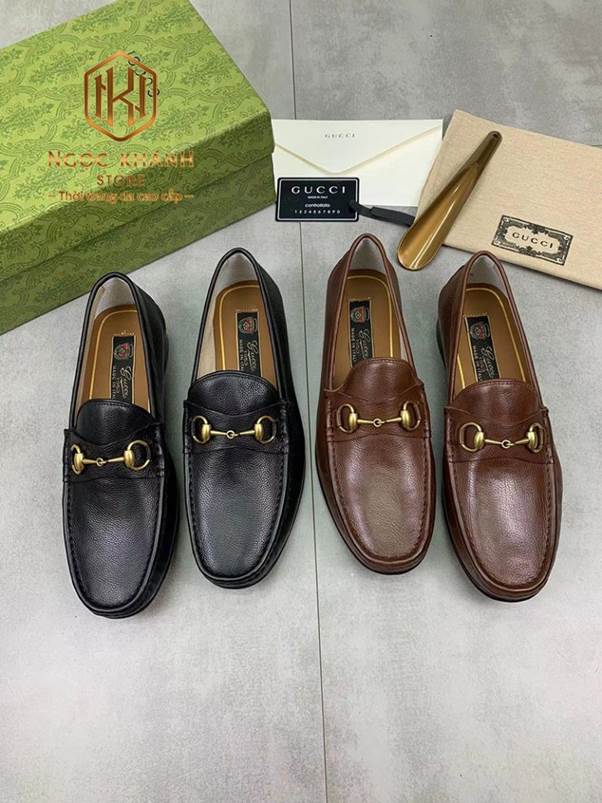 Top 9+ giày Gucci Horsebit loafer nam (like auth) dưới 5 triệu được săn đón 3 giày Gucci Horsebit loafer nam