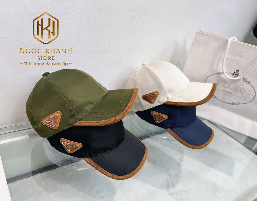 Mũ nam Prada