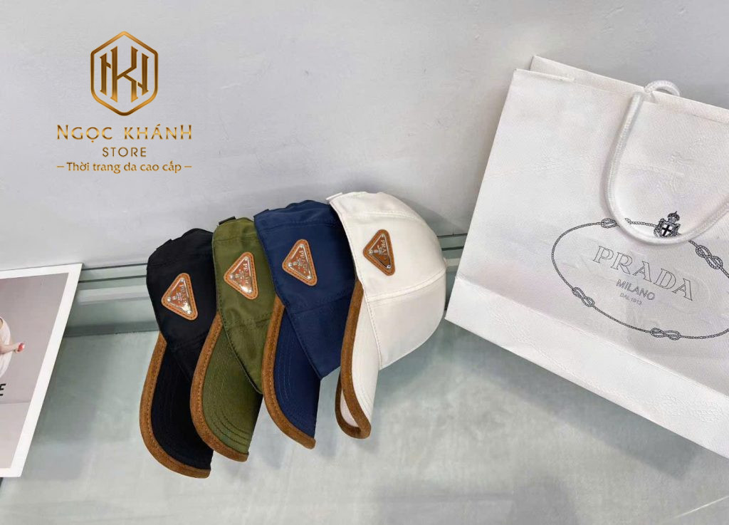 Mũ nam Prada